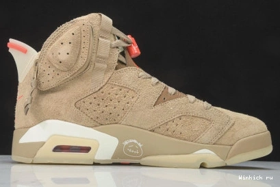 SCOTT “BRITISH X KHAKI” 6 AIR TRAVIS JORDAN 1004